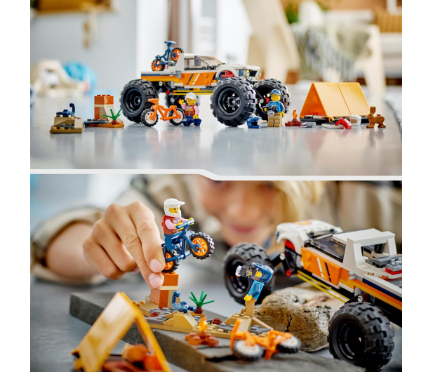 LEGO City 60387 Przygody samochodem terenowym z napędem 4x4 - 1091244 - zdjęcie 7